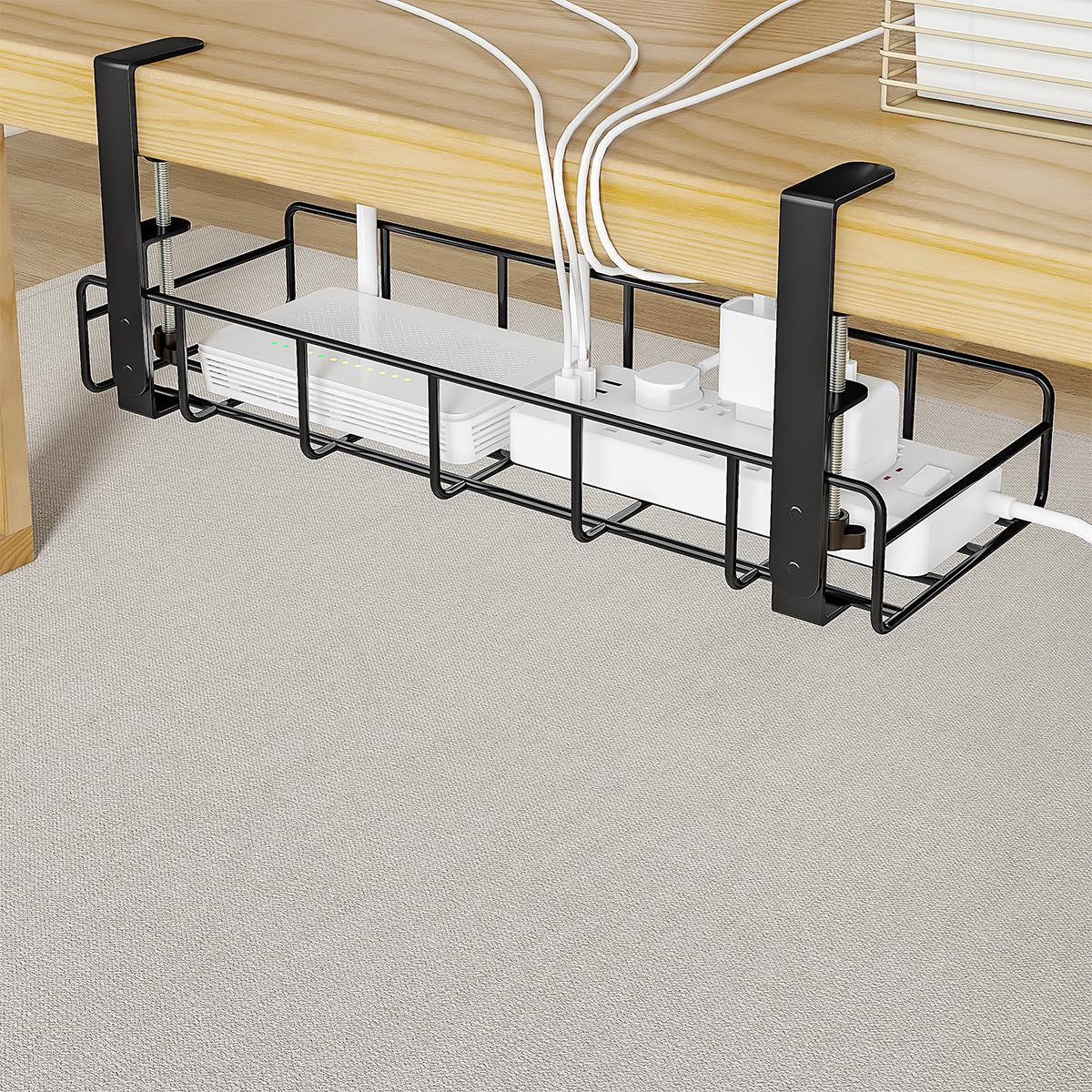 Gaming Accessories Rack - 책상 아래 케이블 정리 트레이, 금속