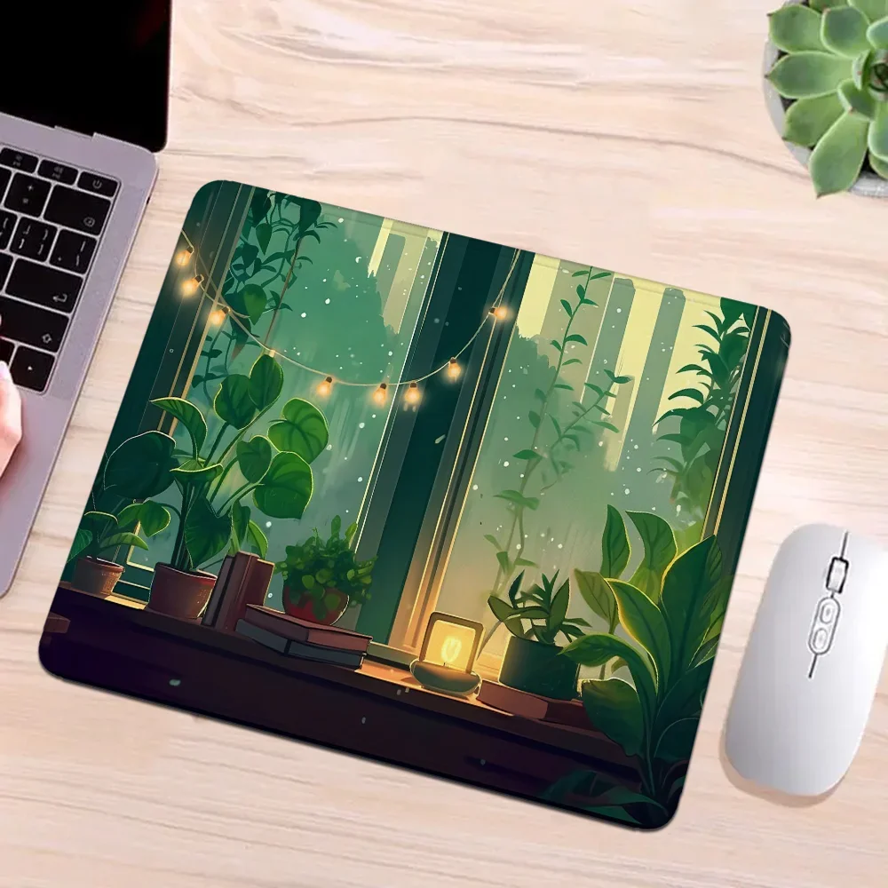 마우스 패드 그린 데스크 패드 로피 게이밍 마우스 매트 - Gaming Accessories Companies 리뷰 및 가격