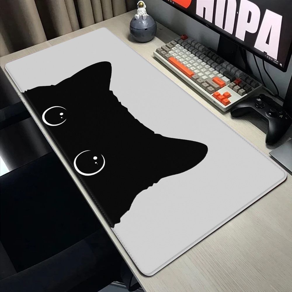 재밌는 검은 고양이 마우스 패드, 귀여운 고양이 컴퓨터 - Gaming Accessories Companies 리뷰 및 가격