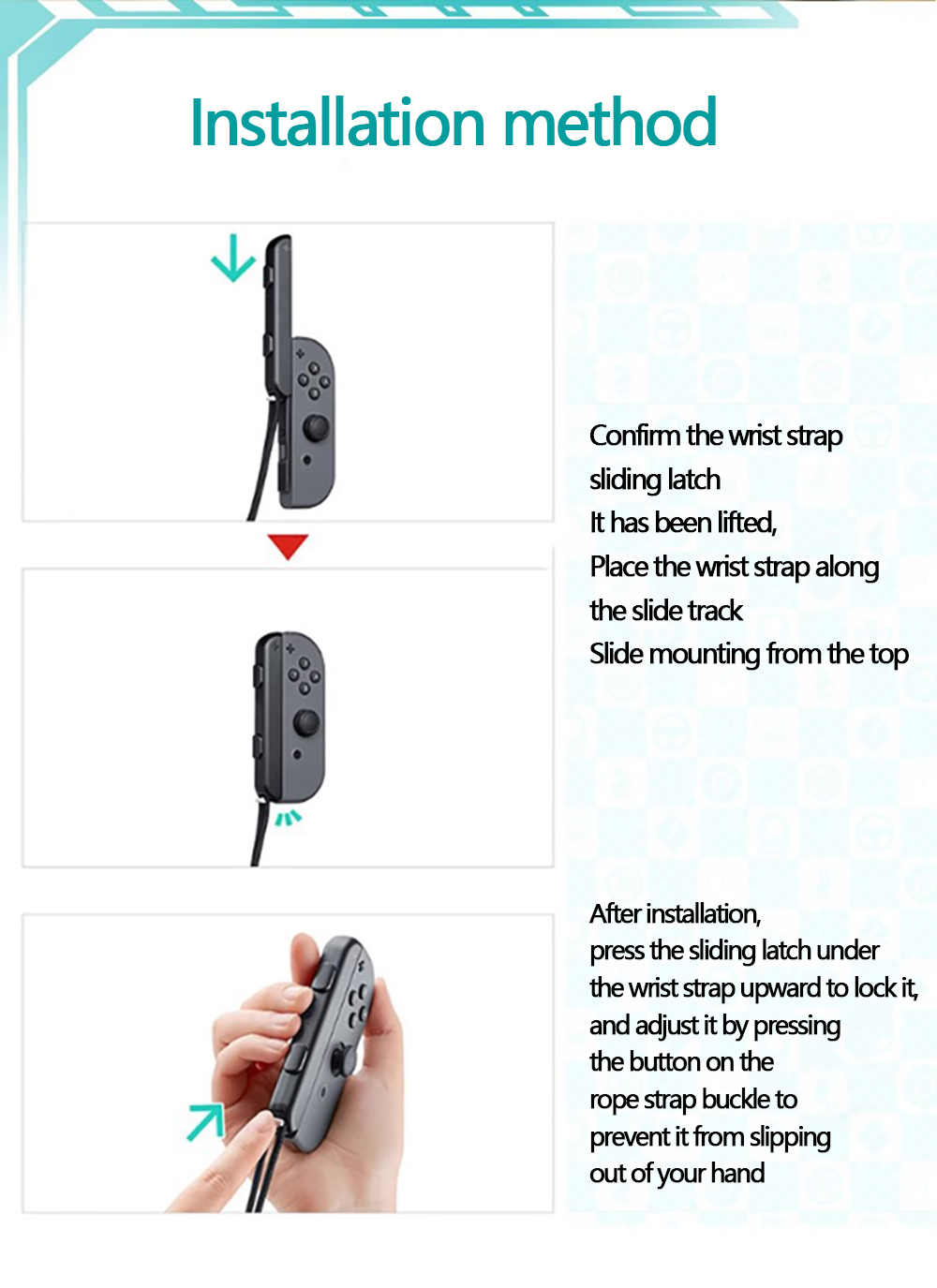 닌텐도 스위치/OLED용 조이콘 게임패드 좌우 핸들 액 - Japanese Gaming Accessories 리뷰 및 가격