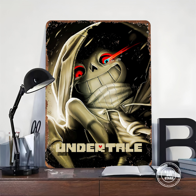 Undertale 포스터 맞춤형 빈티지 금속 간판 벽  - Gaming Accessories Europe 리뷰 및 가격