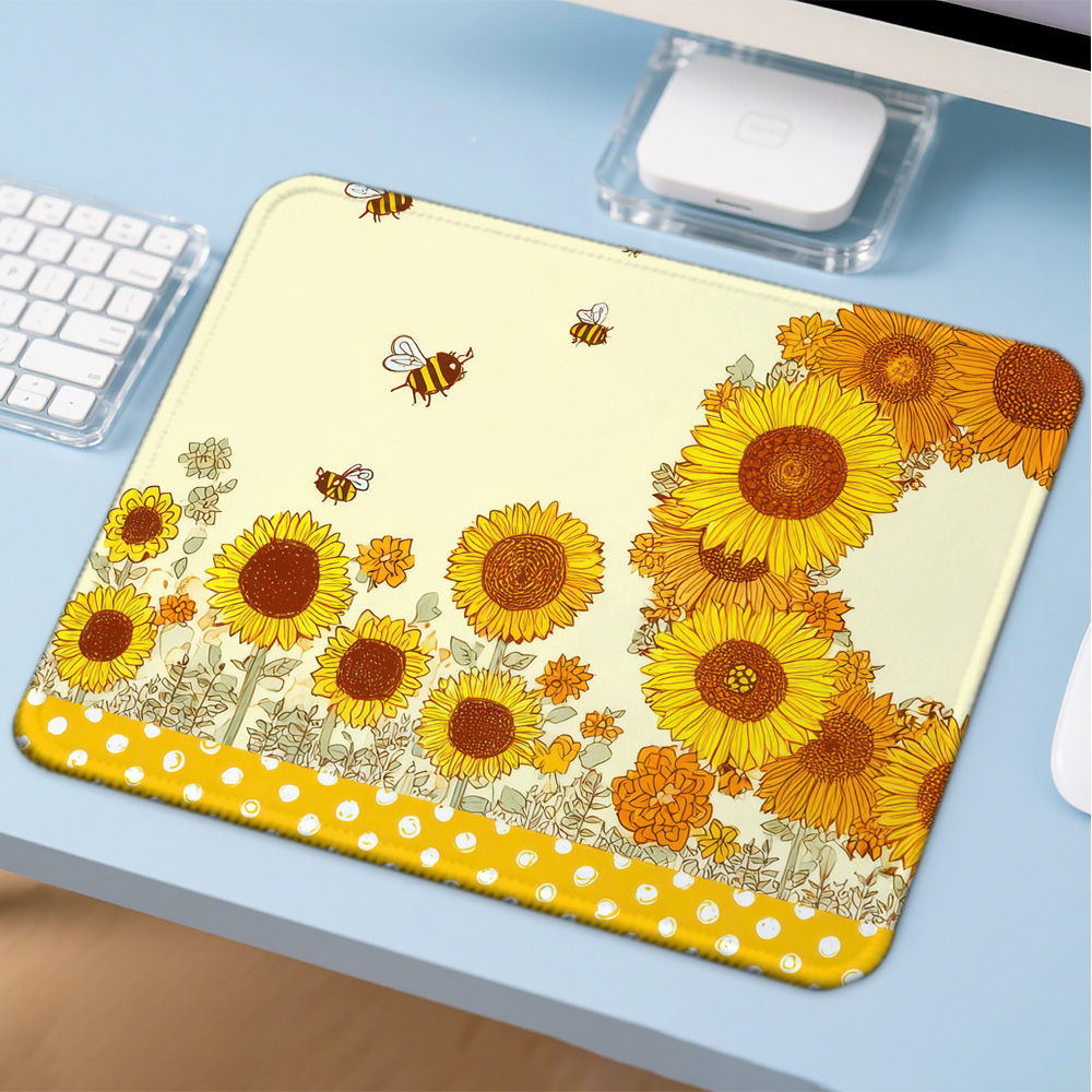 Mosepad Sun Flower 컴퓨터 매트 데스크  - Gaming Accessories Companies 리뷰 및 가격